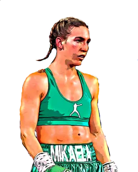 Mikaela Mayer Boxrec record link & bouts